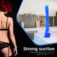16.5in Super Long Dildo Lifelike Big Sex Toy For Masturbation