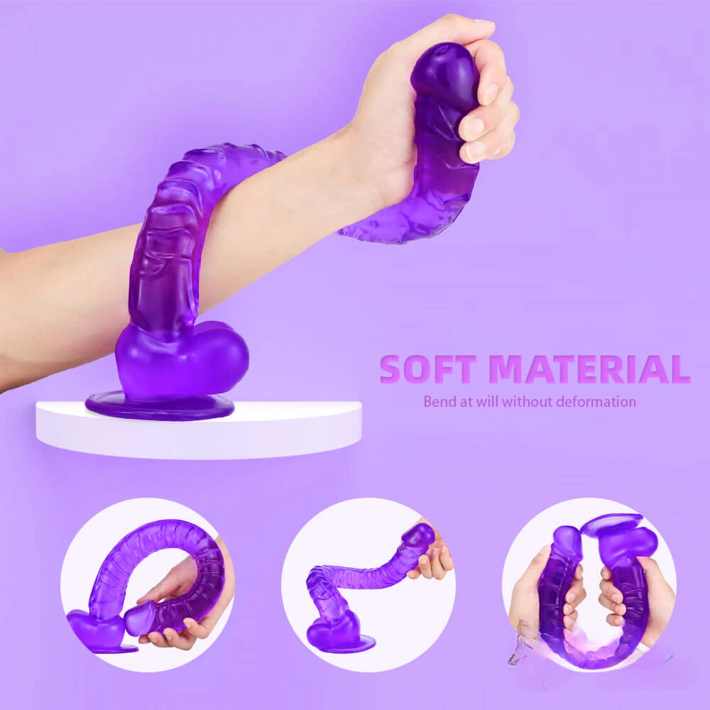 16.5in Super Long Dildo Lifelike Big Sex Toy For Masturbation