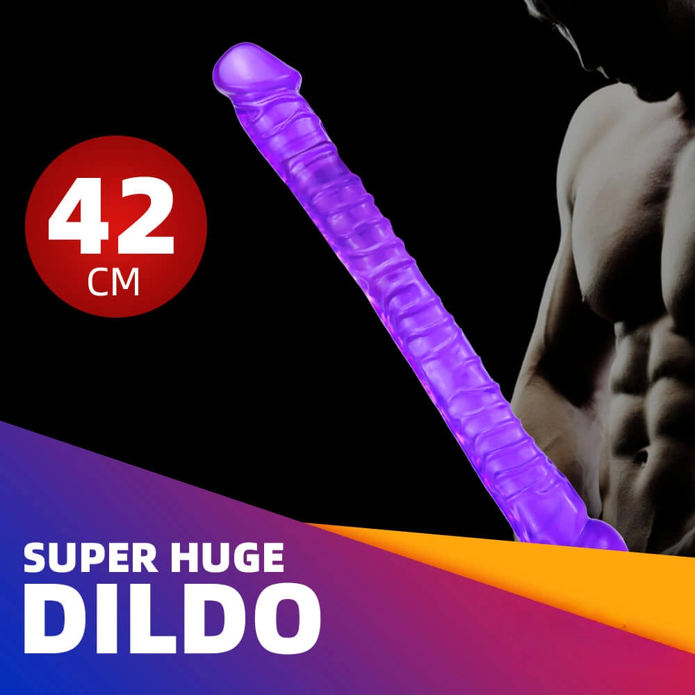 16.5in Super Long Dildo Lifelike Big Sex Toy For Masturbation