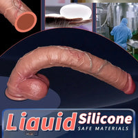 16.92in Strap on Huge Long Real Dildo For Couples Lesbian Penis Love Toy