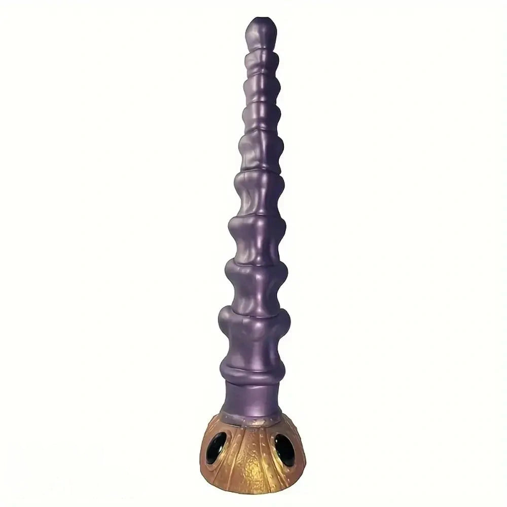 16.93in Liquid Silicone Extra Long Keel Anal Plug Adult Huge Fantasy Dildo