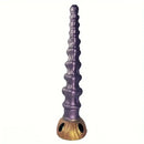 16.93in Liquid Silicone Extra Long Keel Anal Plug Adult Huge Fantasy Dildo