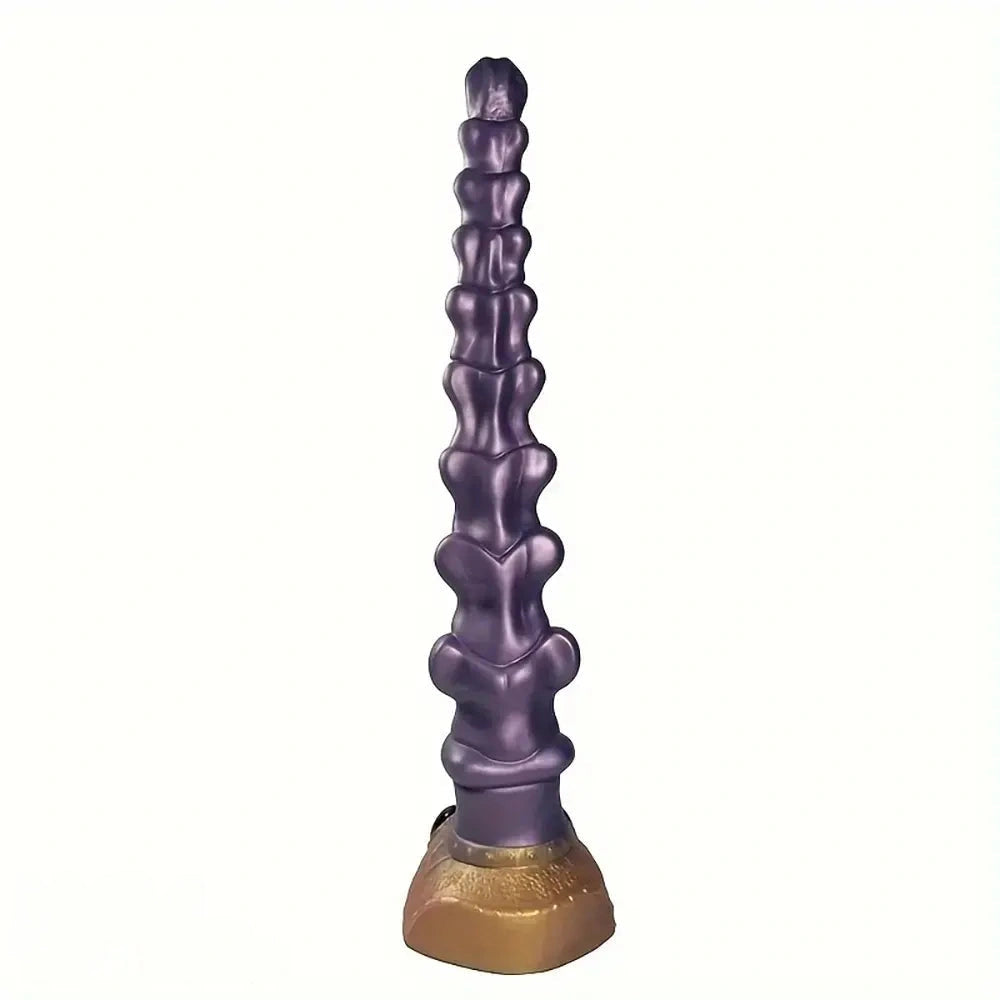 16.93in Liquid Silicone Extra Long Keel Anal Plug Adult Huge Fantasy Dildo