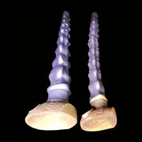 16.93in Liquid Silicone Extra Long Keel Anal Plug Adult Huge Fantasy Dildo