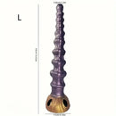16.93in Liquid Silicone Extra Long Keel Anal Plug Adult Huge Fantasy Dildo