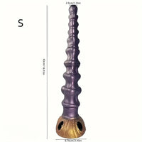 16.93in Liquid Silicone Extra Long Keel Anal Plug Adult Huge Fantasy Dildo