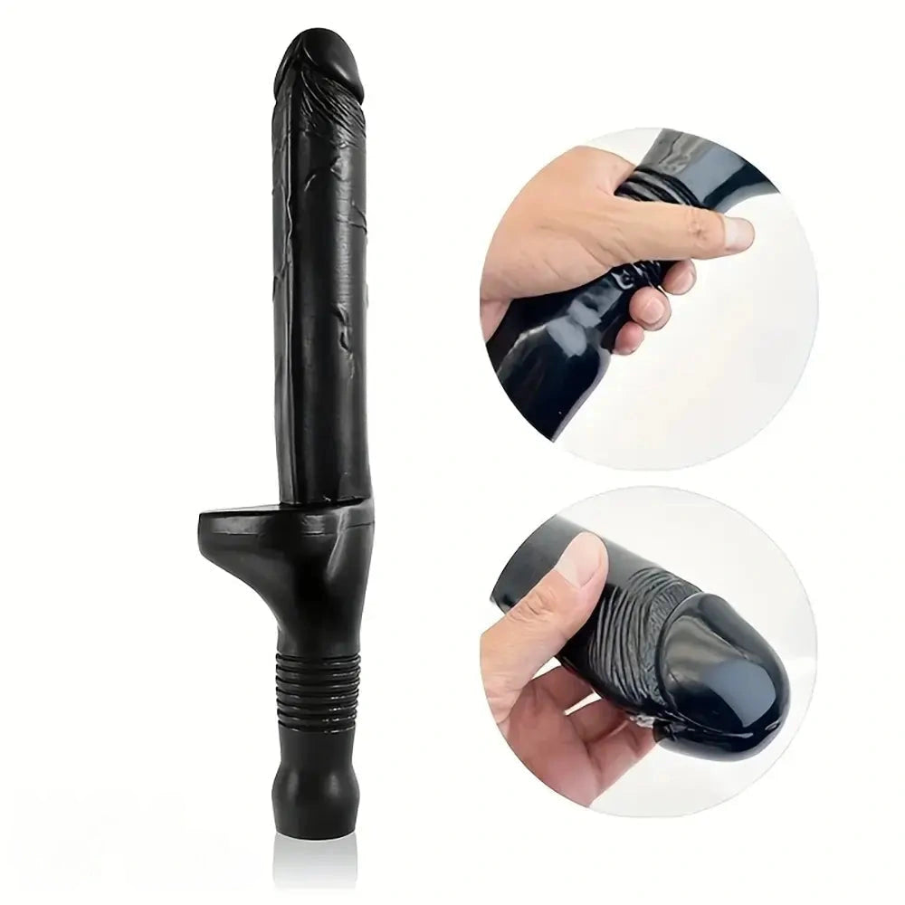 16.93in Long Huge Handle Sword Dildo For Heterosexual G-Spot Prostate