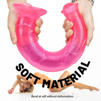 16.9in Big Long Horse Cock Dildo For BDSM Realistic Anal Toy