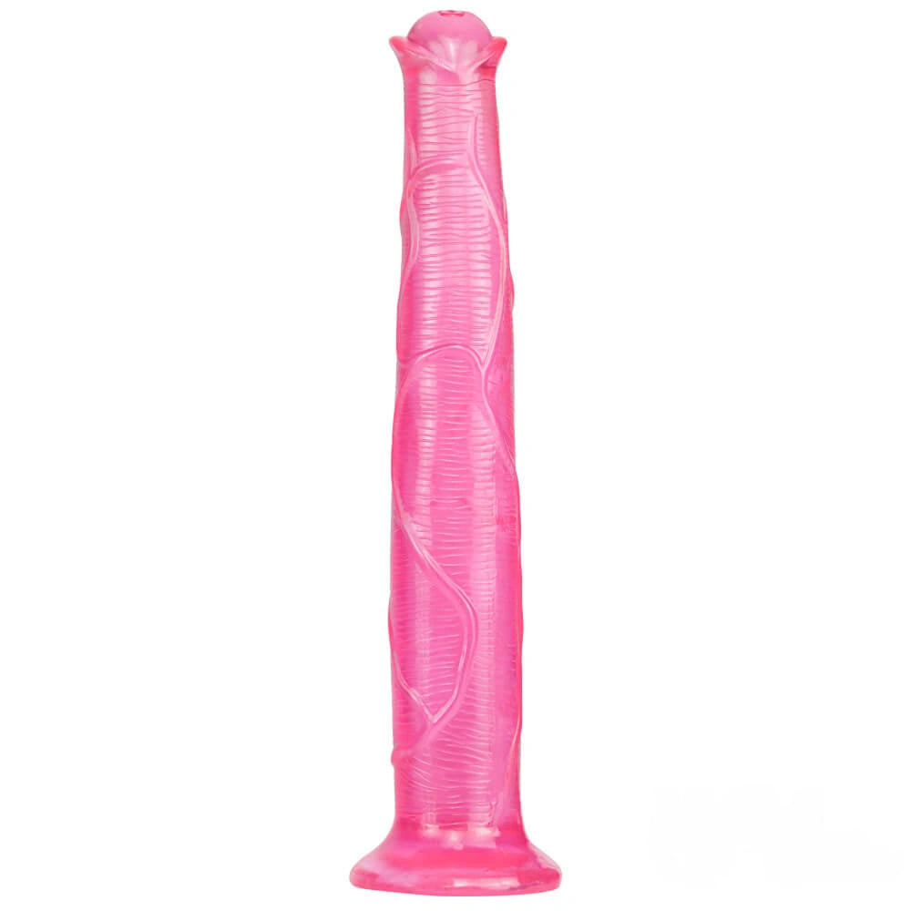 16.9in Big Long Horse Cock Dildo For BDSM Realistic Anal Toy