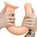 16.9in Big Long Horse Cock Dildo For BDSM Realistic Anal Toy