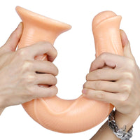 16.9in Big Long Horse Cock Dildo For BDSM Realistic Anal Toy