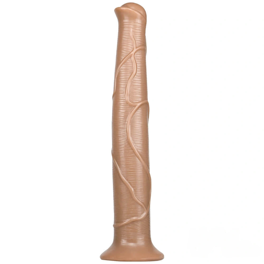 16.9in Big Long Horse Cock Dildo For BDSM Realistic Anal Toy