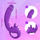 Ava 2-in-1 Tongue-licking Vibrator