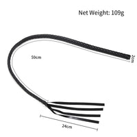 BDSM PU Leather Bondage Sex Whip For Couple