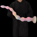 17.32in 21.25in 25.19in Luminous Pull Beads Silicone Dildo Butt Plug Rare Toy