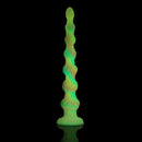 17.32in 21.25in 25.19in Luminous Pull Beads Silicone Dildo Butt Plug Rare Toy