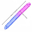 17.32in Dual-Ended Double Penetration Big Dildo For G-Spot Stimulation