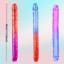 17.32in Dual-Ended Double Penetration Big Dildo For G-Spot Stimulation