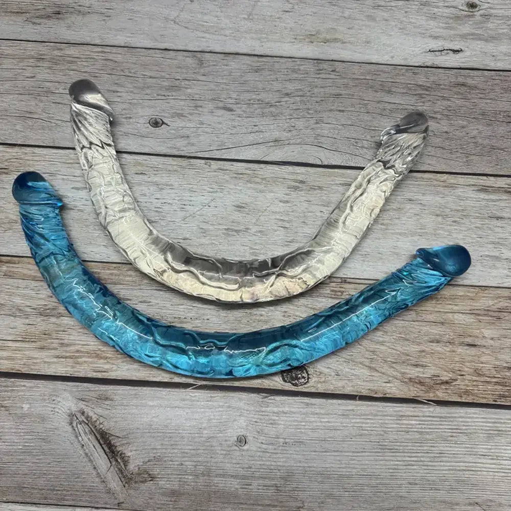 17.32in Long Dual Head Simulated Penis Dildo For G-Spot Stimulation