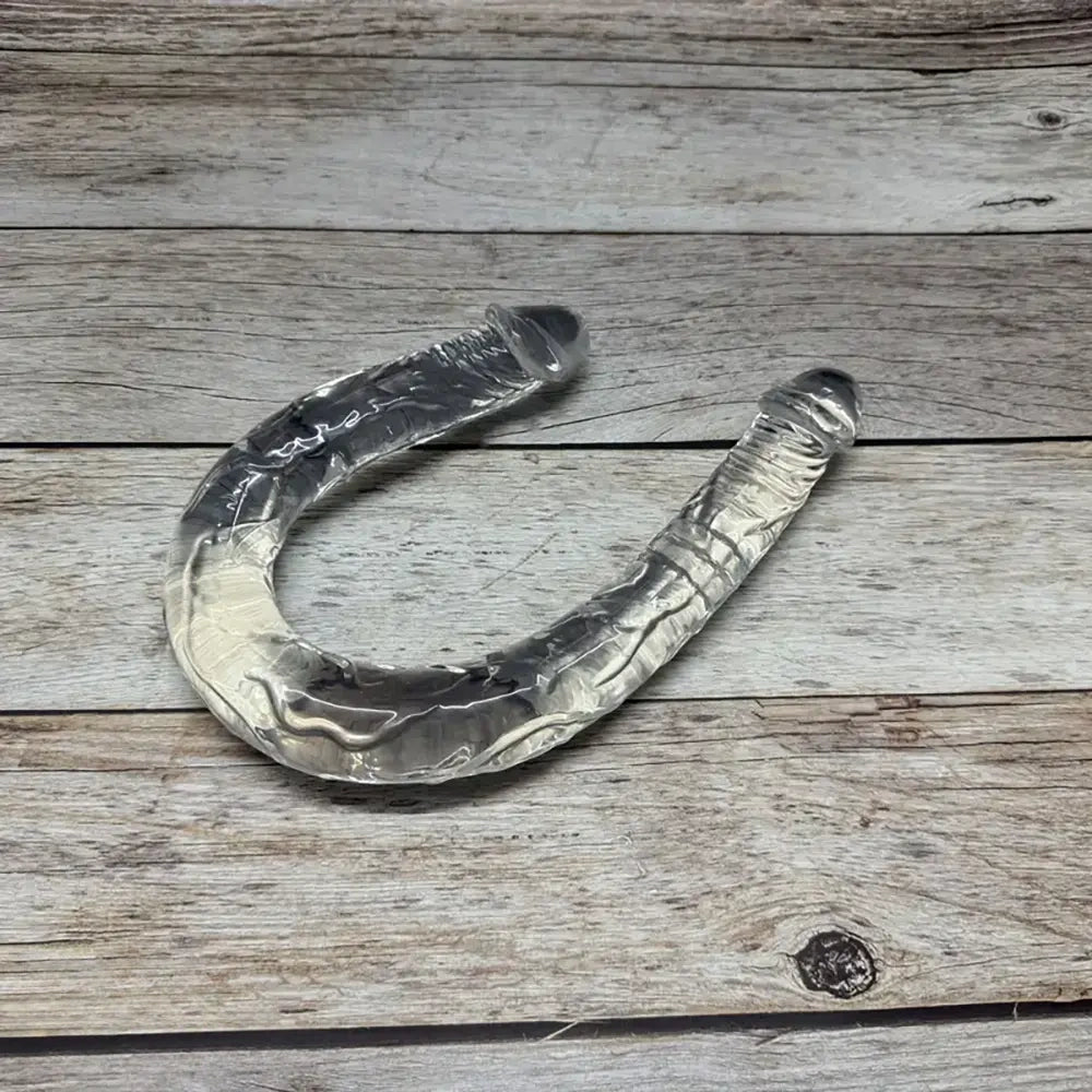 17.32in Long Dual Head Simulated Penis Dildo For G-Spot Stimulation