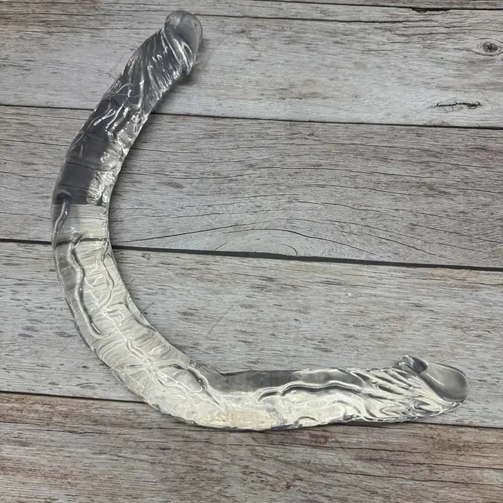 17.32in Long Dual Head Simulated Penis Dildo For G-Spot Stimulation