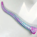 17.32in Starlight Tentacle Monster Shaped Liquid Silicone Huge Long Dildo