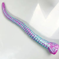 17.32in Starlight Tentacle Monster Shaped Liquid Silicone Huge Long Dildo