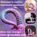 17.32in Starlight Tentacle Monster Shaped Liquid Silicone Huge Long Dildo