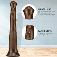 17.32in Super Long Big Girth Horse Dildo For Anal Sex Orgasm