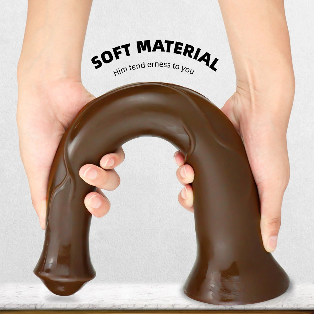 17.32in Super Long Big Girth Horse Dildo For Anal Sex Orgasm