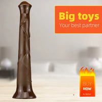 17.32in Super Long Big Girth Horse Dildo For Anal Sex Orgasm