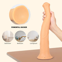 17.32in Super Long Big Girth Horse Dildo For Anal Sex Orgasm