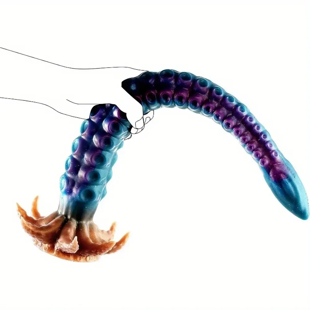 17.3in 19in 22.8in Tentacle Realistic Anal Plug Large Anal Dildo For Deepest Sex
