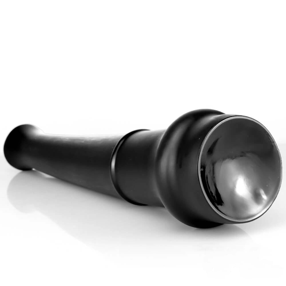 17.3in Big Black Horse Dildo Thick Women Using Fantasy Sex Toy