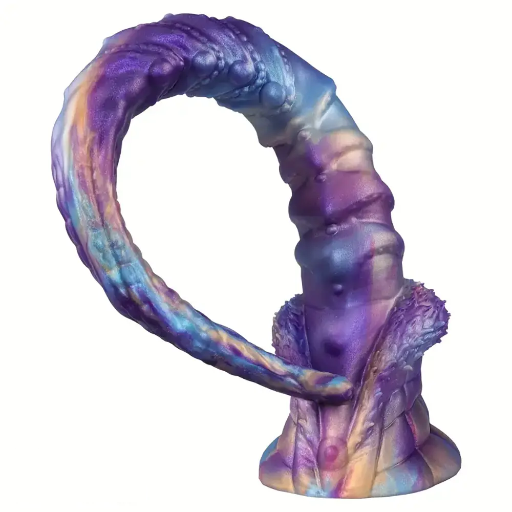 17.51in Long Monster Fantasy Silicone Anal Plug Dildo With Suction Cup