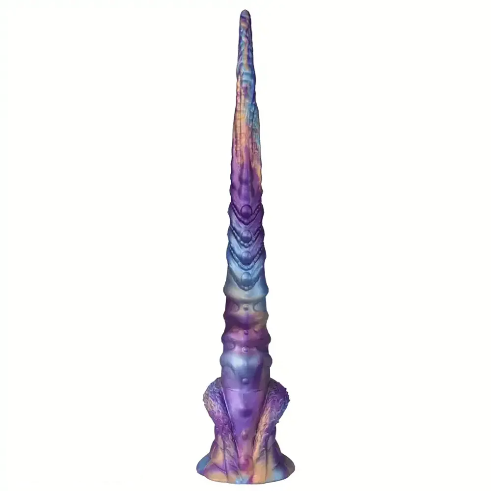 17.51in Long Monster Fantasy Silicone Anal Plug Dildo With Suction Cup