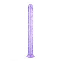 17.72in Long Big PVC Double Ended Dildo For Anal Vaginal Sex Orgasm