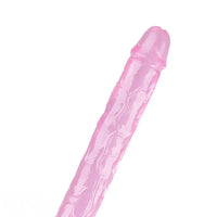 17.72in Long Big PVC Double Ended Dildo For Anal Vaginal Sex Orgasm