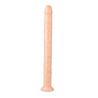 17.72in Long Big PVC Double Ended Dildo For Anal Vaginal Sex Orgasm