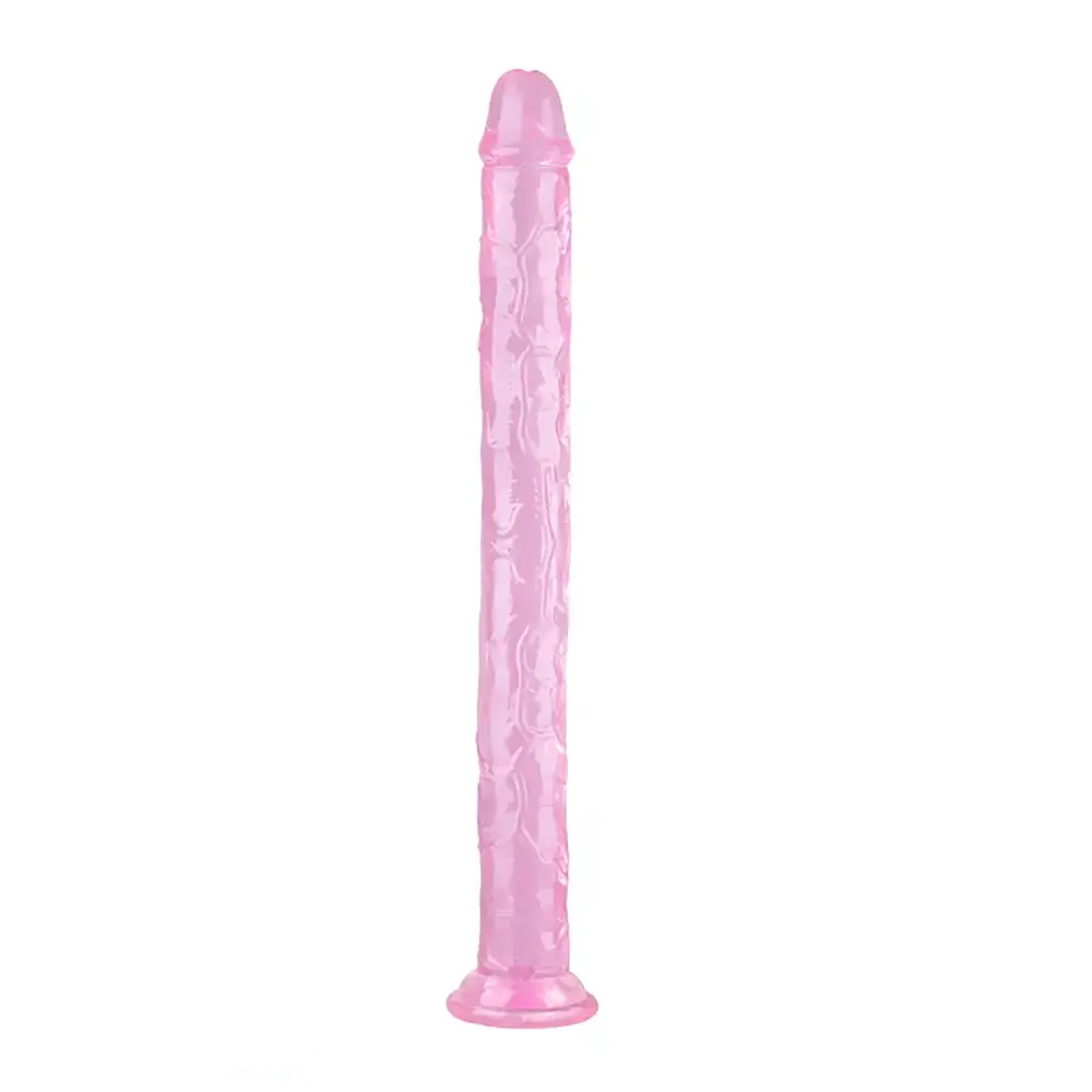 17.72in Long Big PVC Double Ended Dildo For Anal Vaginal Sex Orgasm