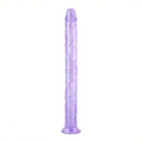 17.72in Long Big PVC Double Ended Dildo For Anal Vaginal Sex Orgasm