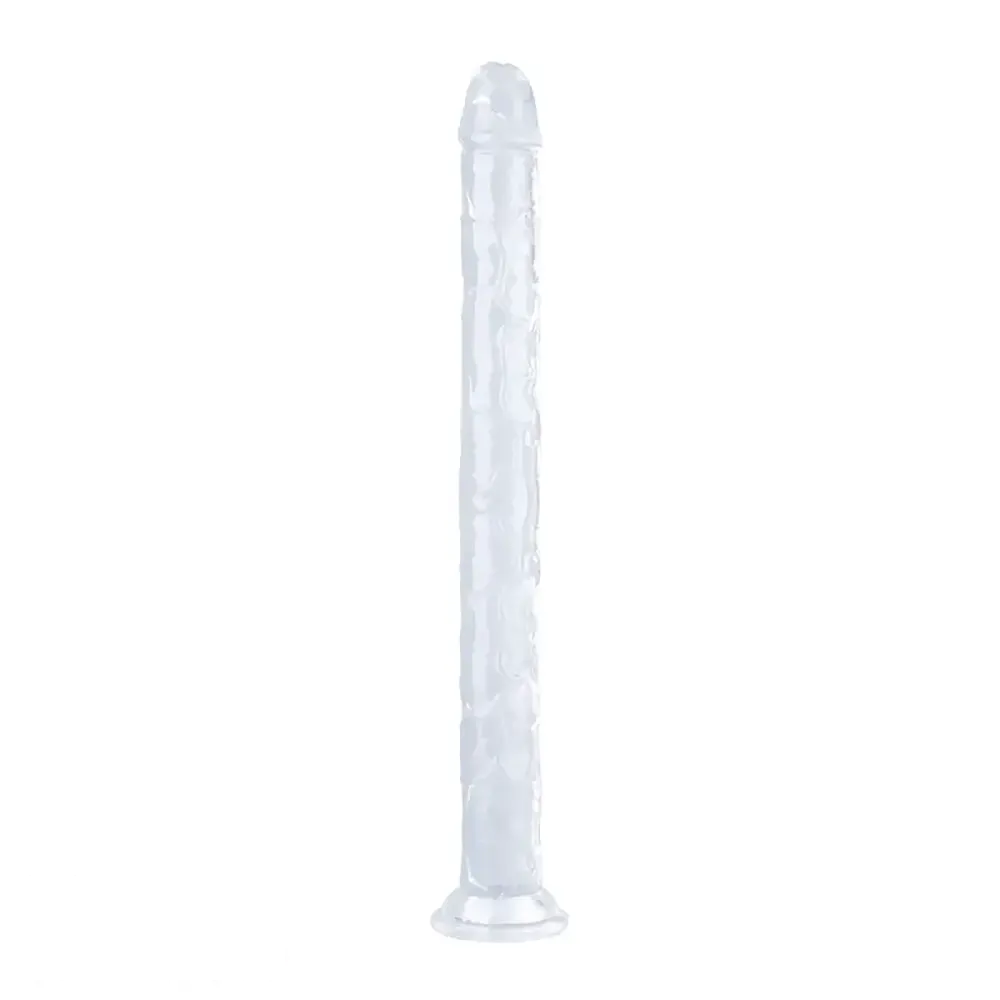 17.72in Long Big PVC Double Ended Dildo For Anal Vaginal Sex Orgasm
