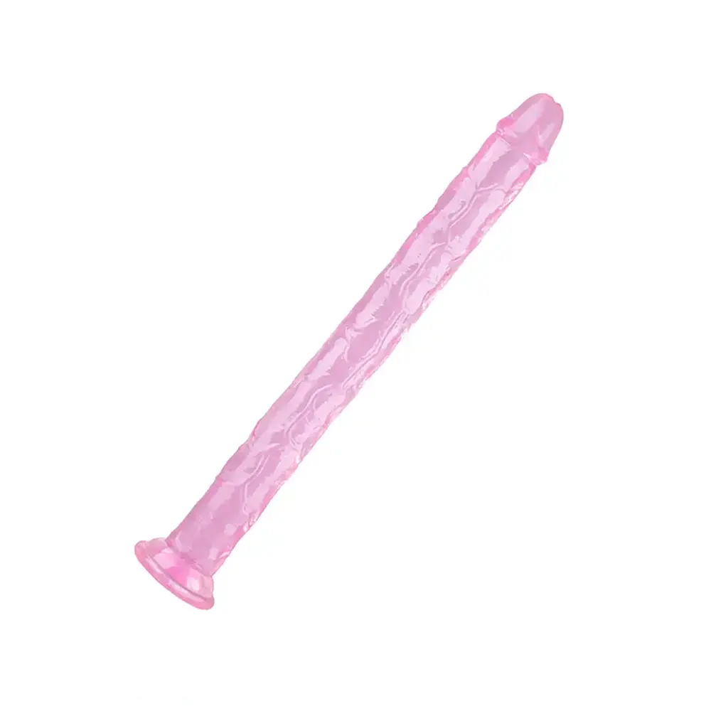 17.72in Long Big PVC Double Ended Dildo For Anal Vaginal Sex Orgasm