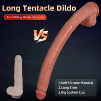 17.7in 22.6in Super Long Huge Dildo Long Soft Penis Adult Couple Sex Toy