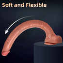 17.7in 22.6in Super Long Huge Dildo Long Soft Penis Adult Couple Sex Toy