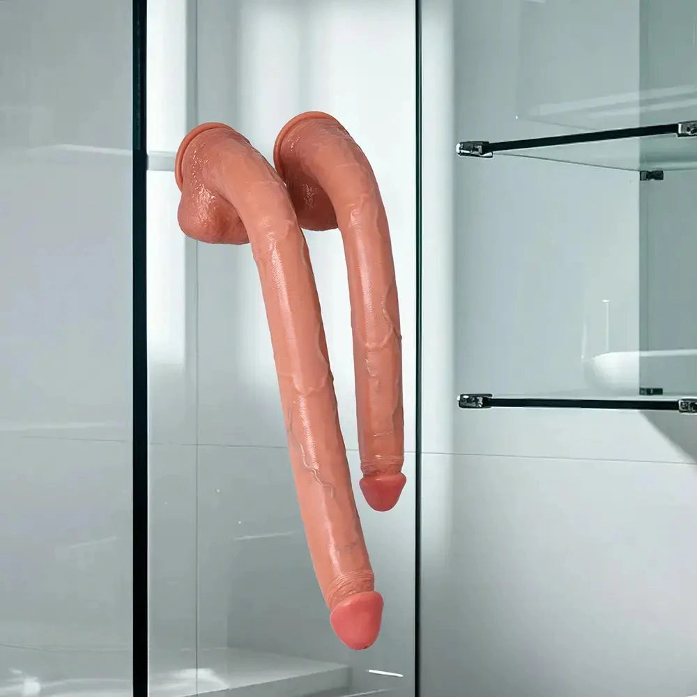 17.7in 22.6in Super Long Huge Dildo Long Soft Penis Adult Couple Sex Toy