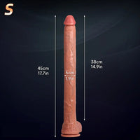 17.7in 22.6in Super Long Huge Dildo Long Soft Penis Adult Couple Sex Toy