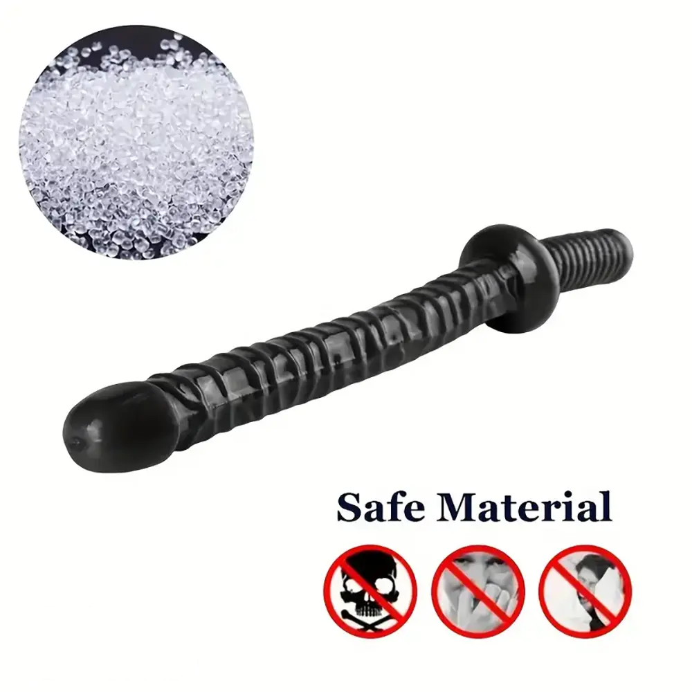 17.7in Super Big Long Sword Dildo With Handle Adult Sex Toy For Anus