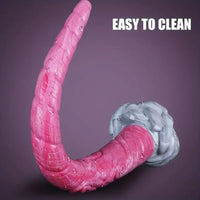 17.7in Unique Horn Elephant Fantasy Big Long Dildo For Hands-Free Play