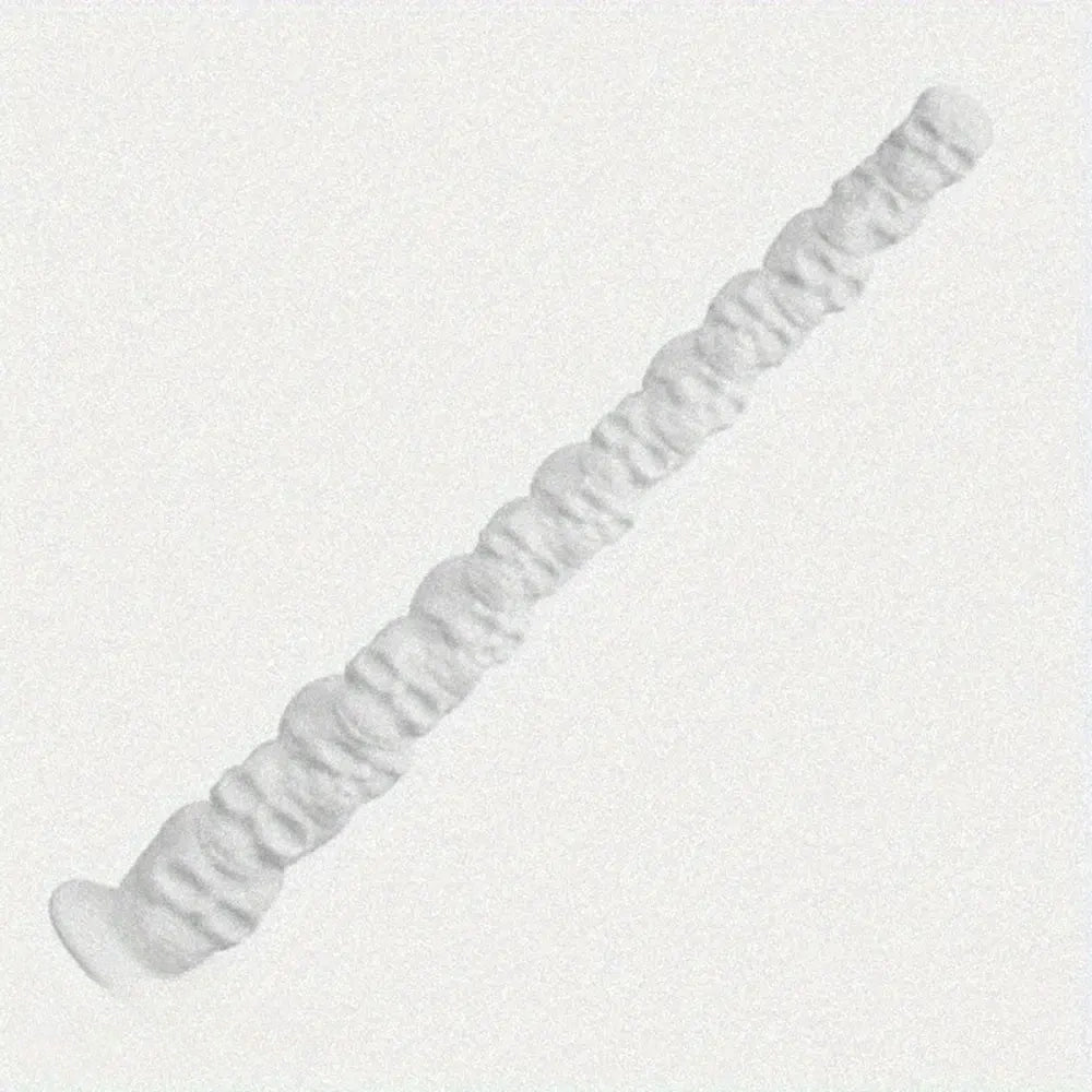 17.7in White Monster Skull Silicone Huge Fantasy Dildo For Deep Stretching